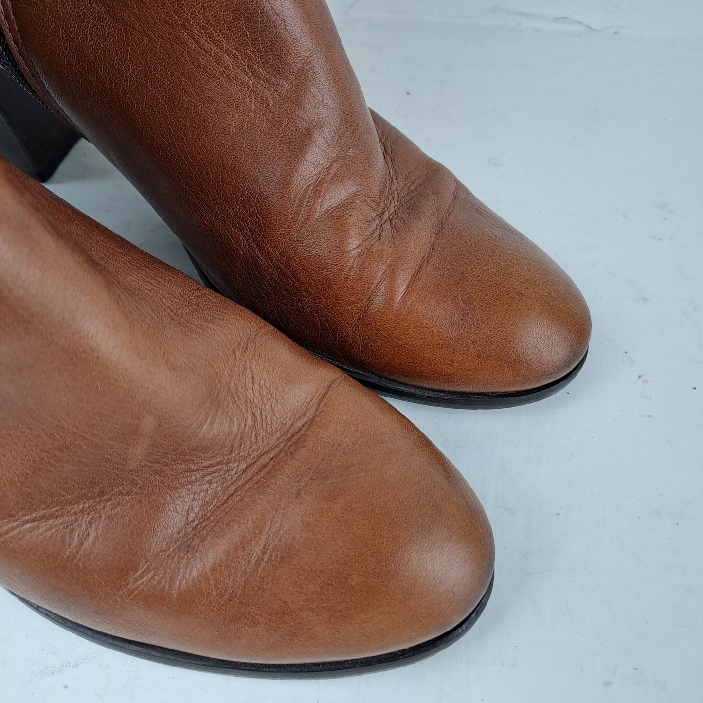 BOCAGE Womens Brown Leather Boots Size 38