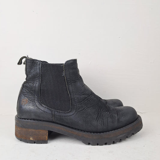 Apple of Eden Womens Ankle Boots Size 37