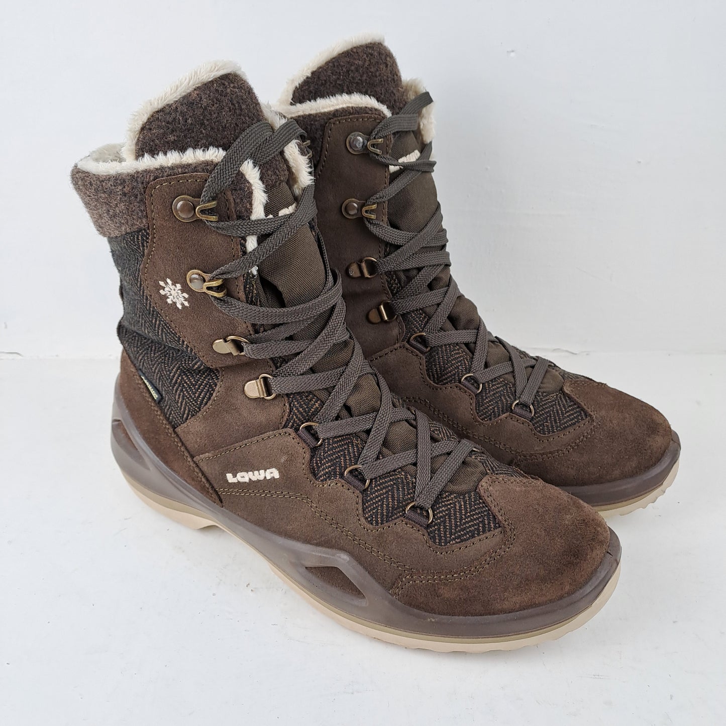 LOWA Womens CALCETA GTX Ankle Hiking Boots Size 41.5
