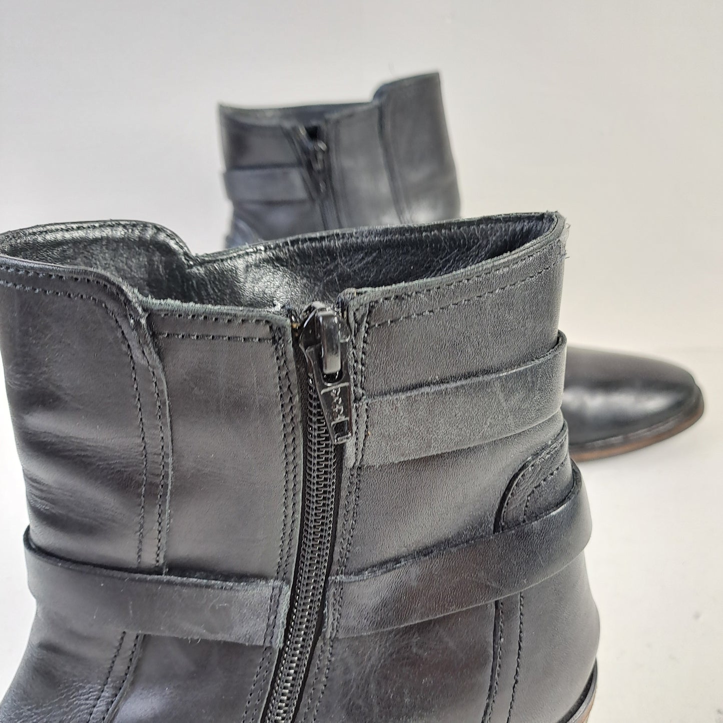 ESPRIT Women's Black Ankle Boots Size 40