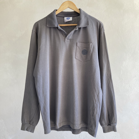 North Sails Mens Long Sleeve Polo Shirt Size L