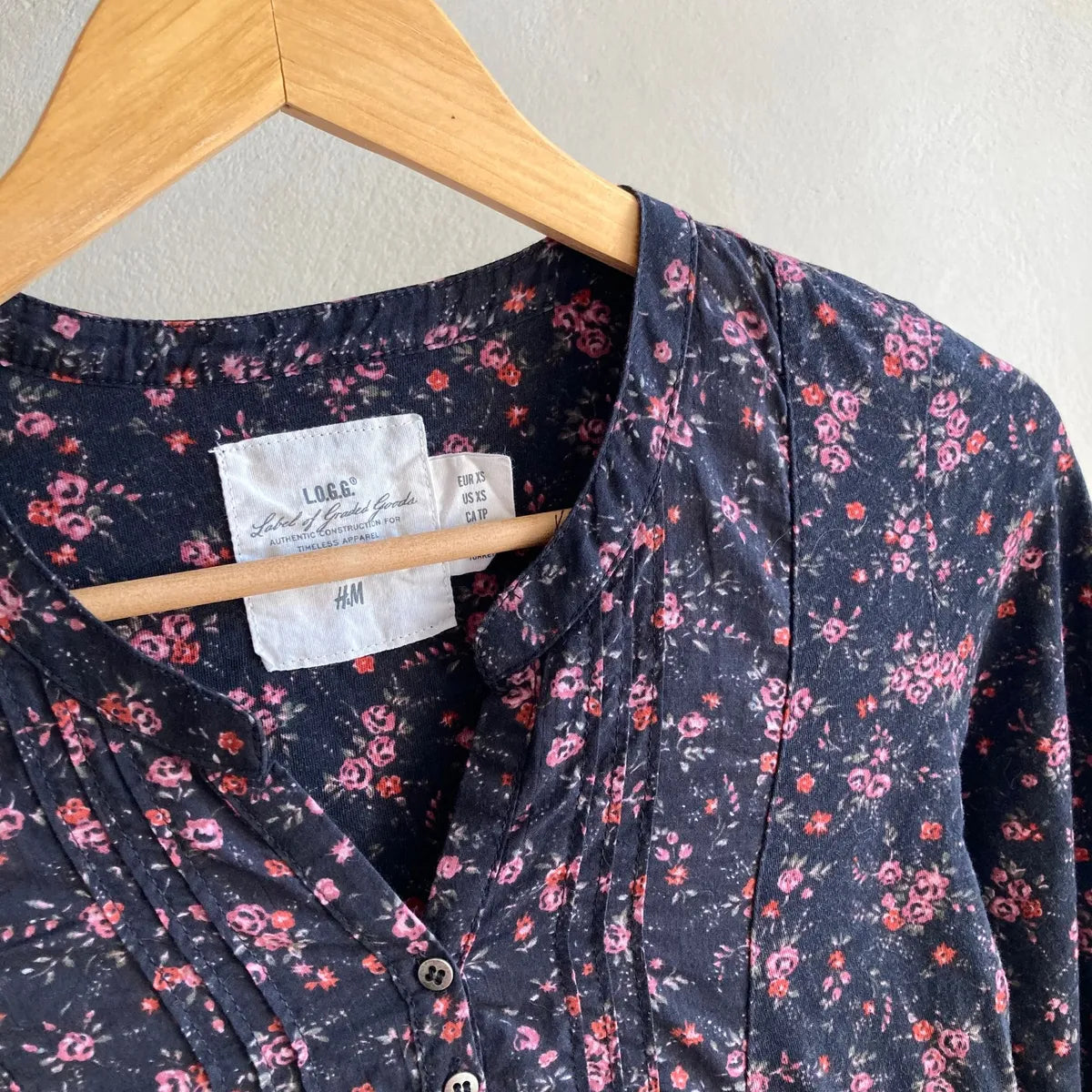H&M Womens Floral Blouse Size XS