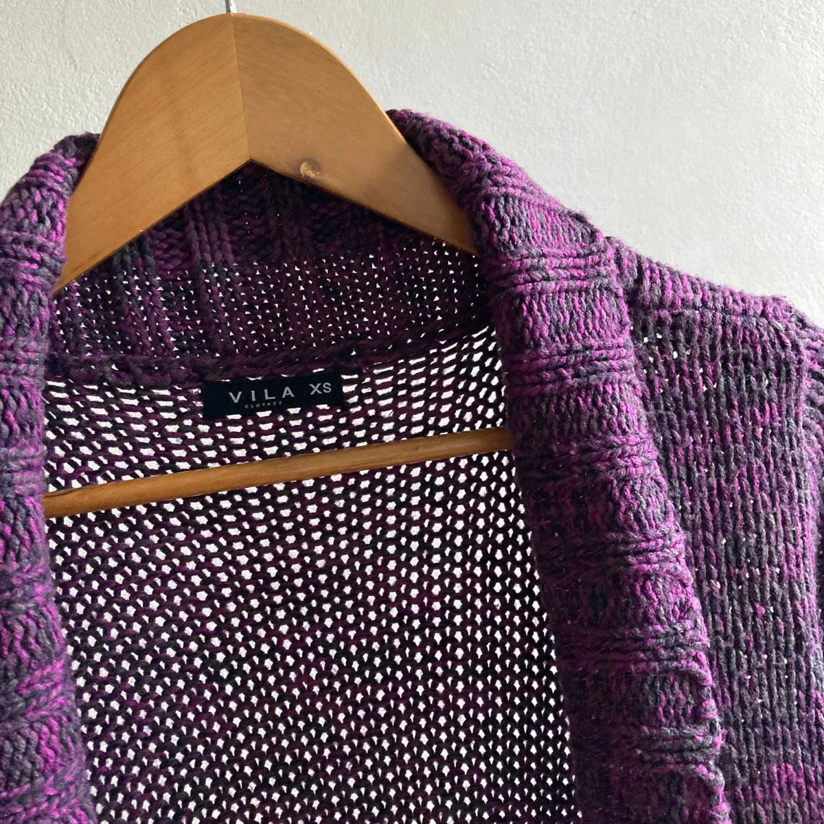 Vila Ladies Purple Cardigan Size XS