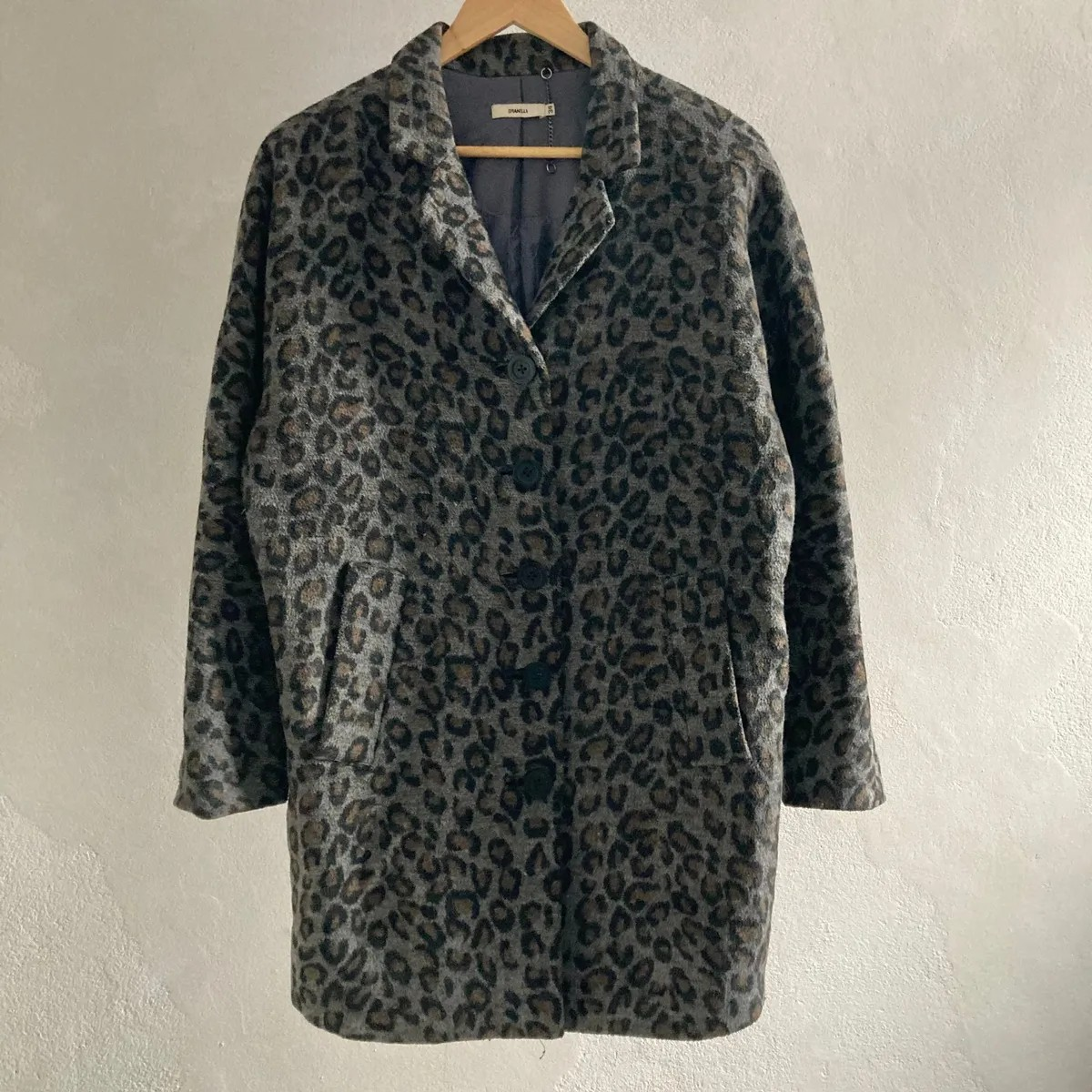 Dranella Womens Leopard Coat Size 34