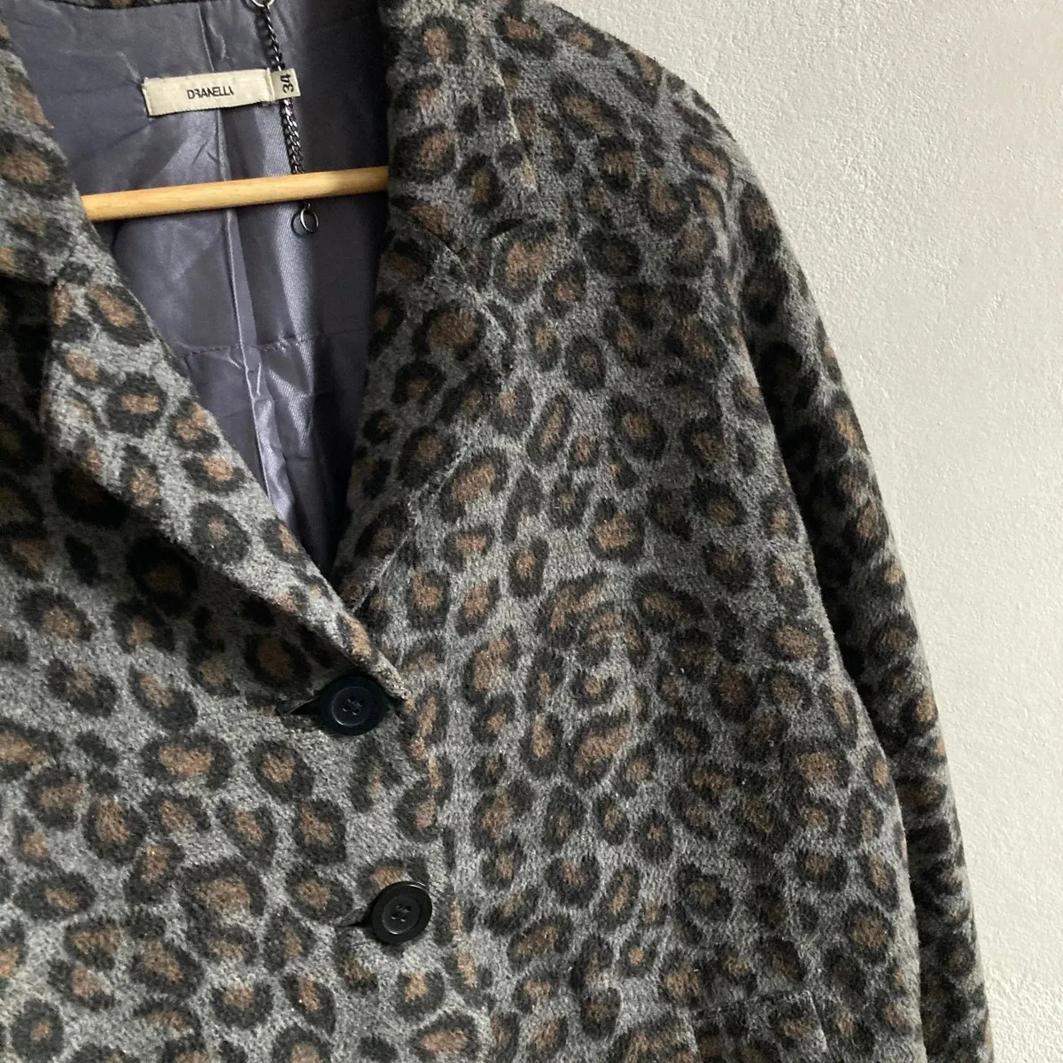 Dranella Womens Leopard Coat Size 34