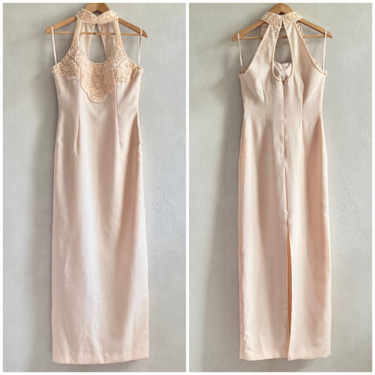 Vintage Womens Evening Dress Size S-M