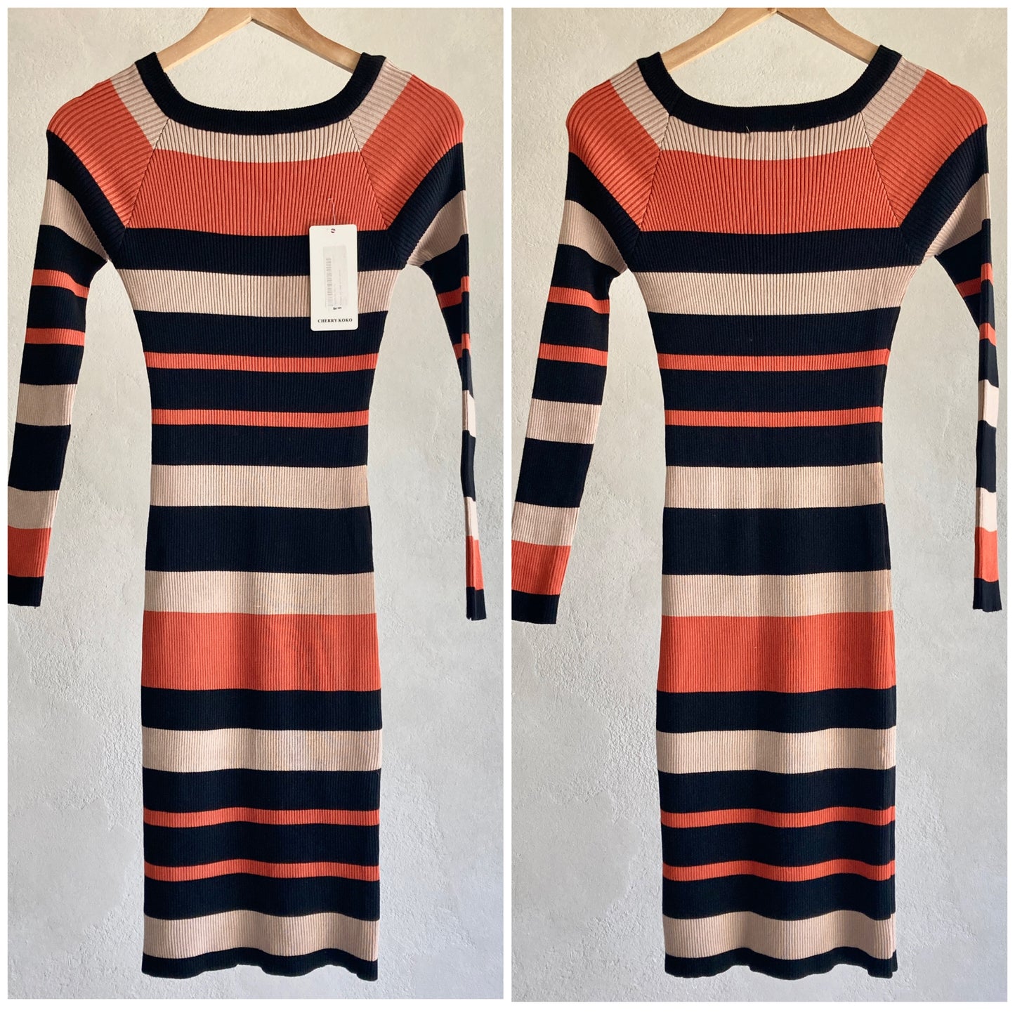 Naiste Kootud Kleit Suurus S-M