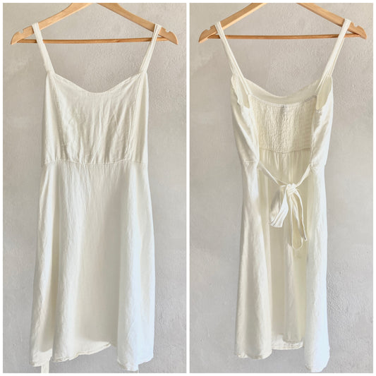 Womens Linen Summer Dress Size M