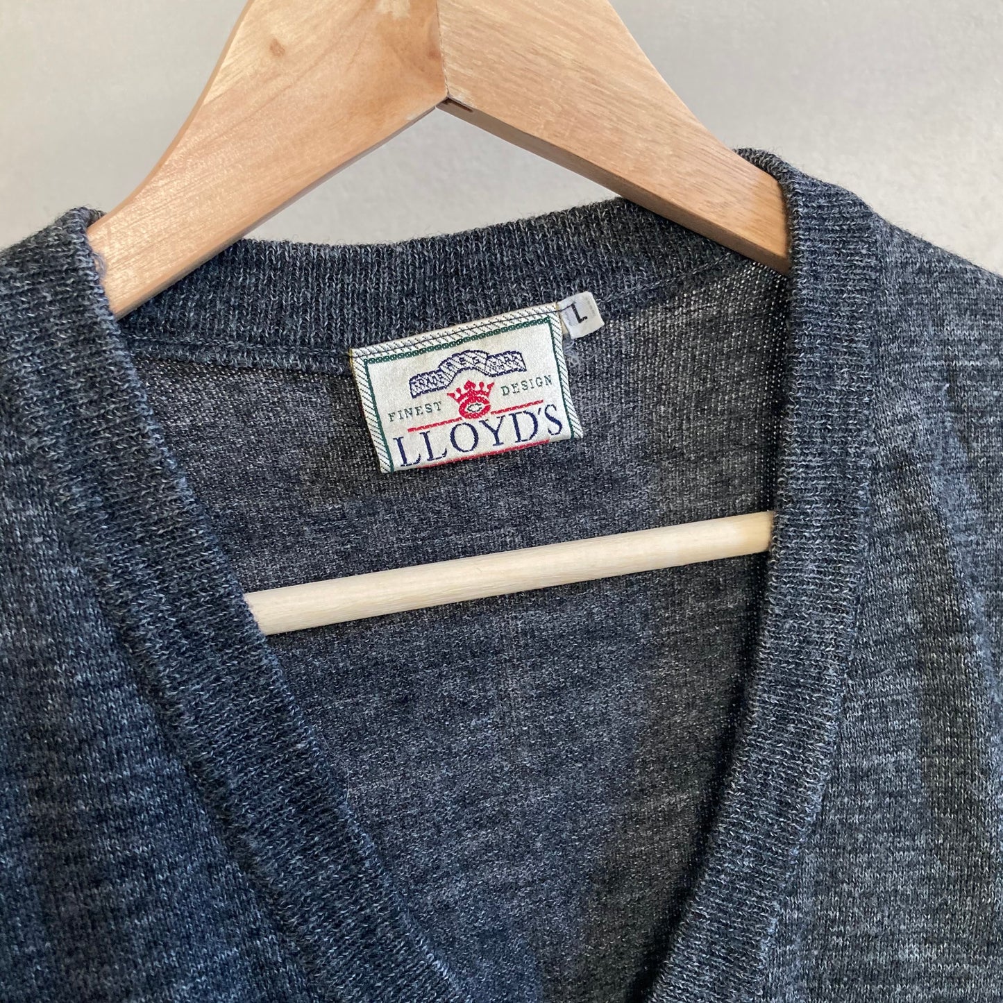 Lloyd's Meeste Vintage Kampsun Vest Suurus L