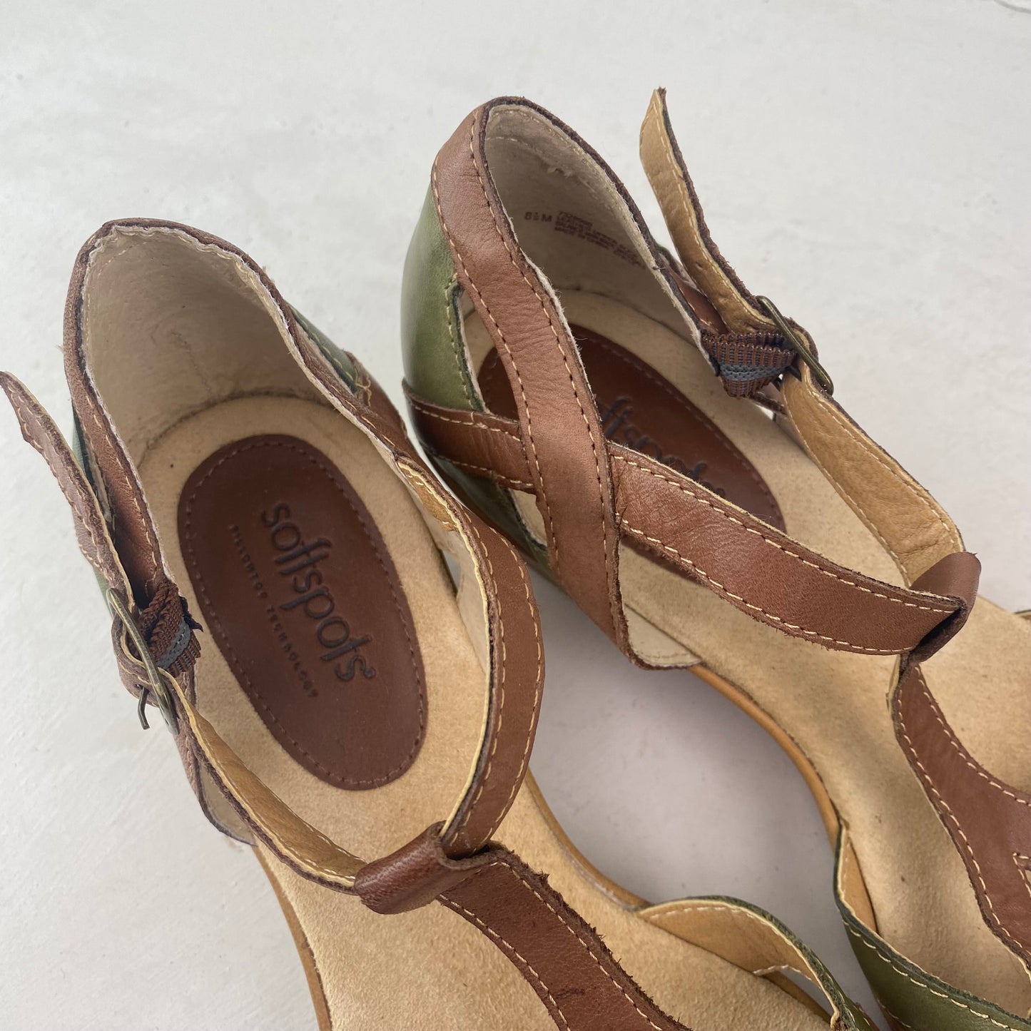 Softspots Ladies Sandals Srappy Shoes Size 39.5