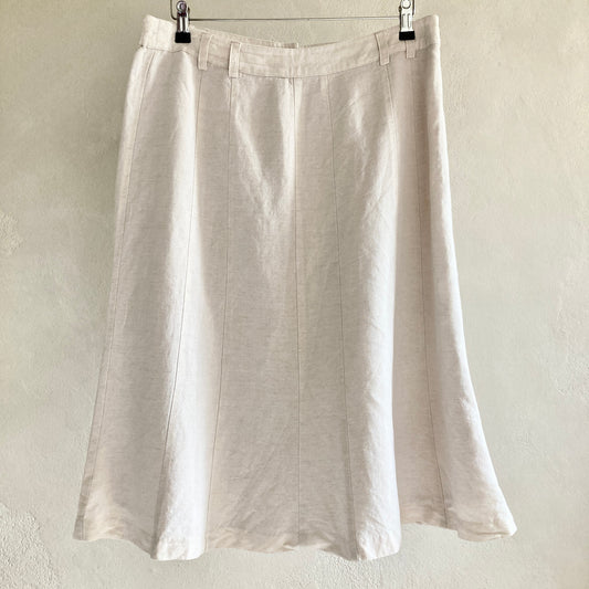 Kingfield Womens Linen Skirt Size 42
