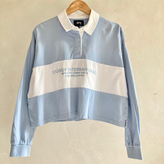Stüssy Womens Relaxed Cropped Blouse Size US12 - L/XL