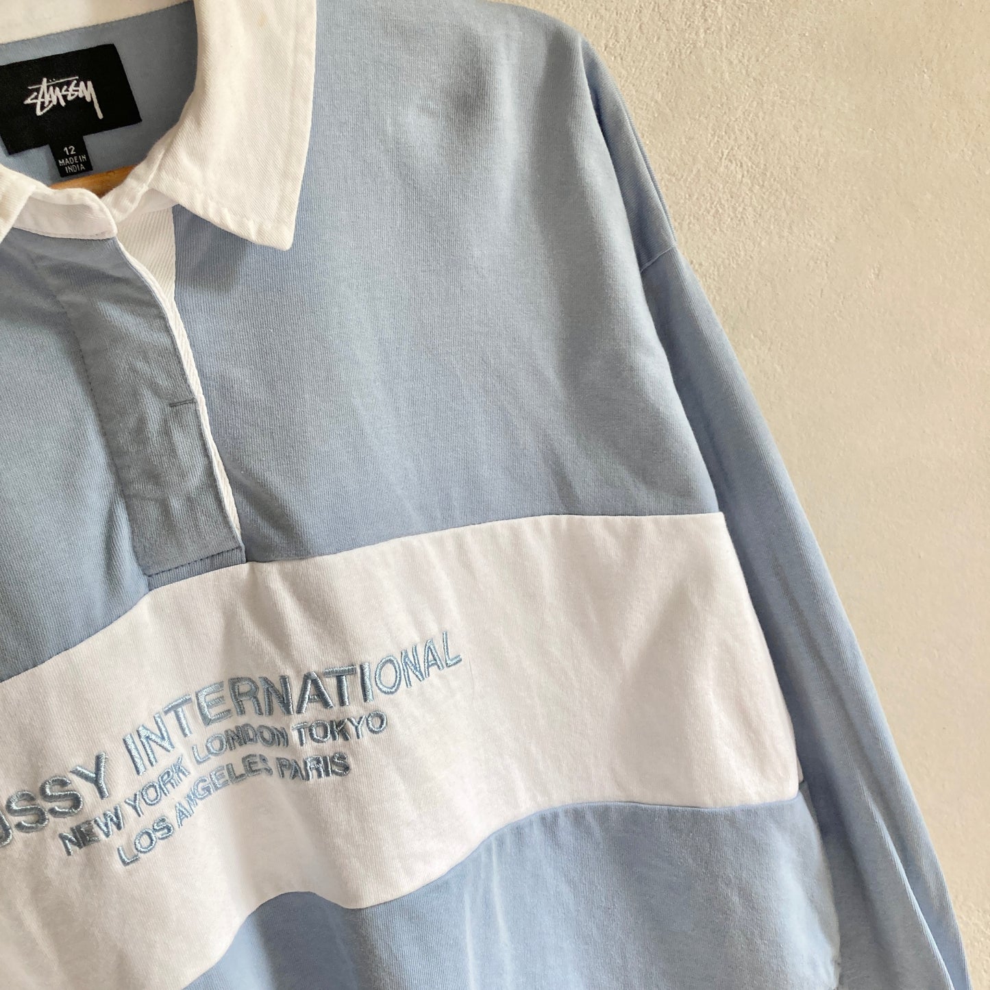 Stüssy Womens Relaxed Cropped Blouse Size US12 - L/XL
