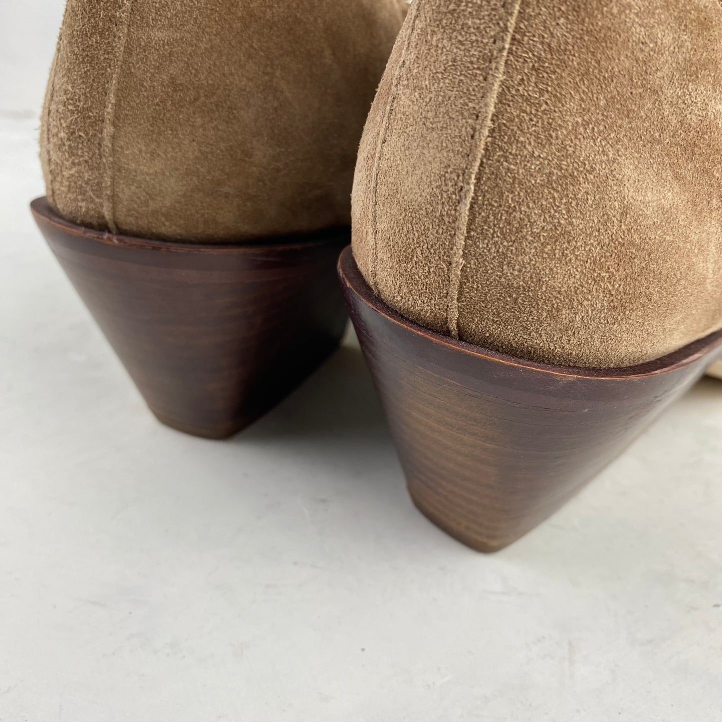 SARTO Ladies Brown Chelsea Boots Size 39.5