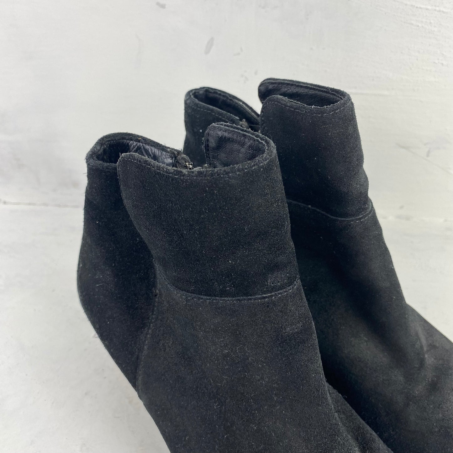 Bianco Ladies Black Ankle Boots Size 37