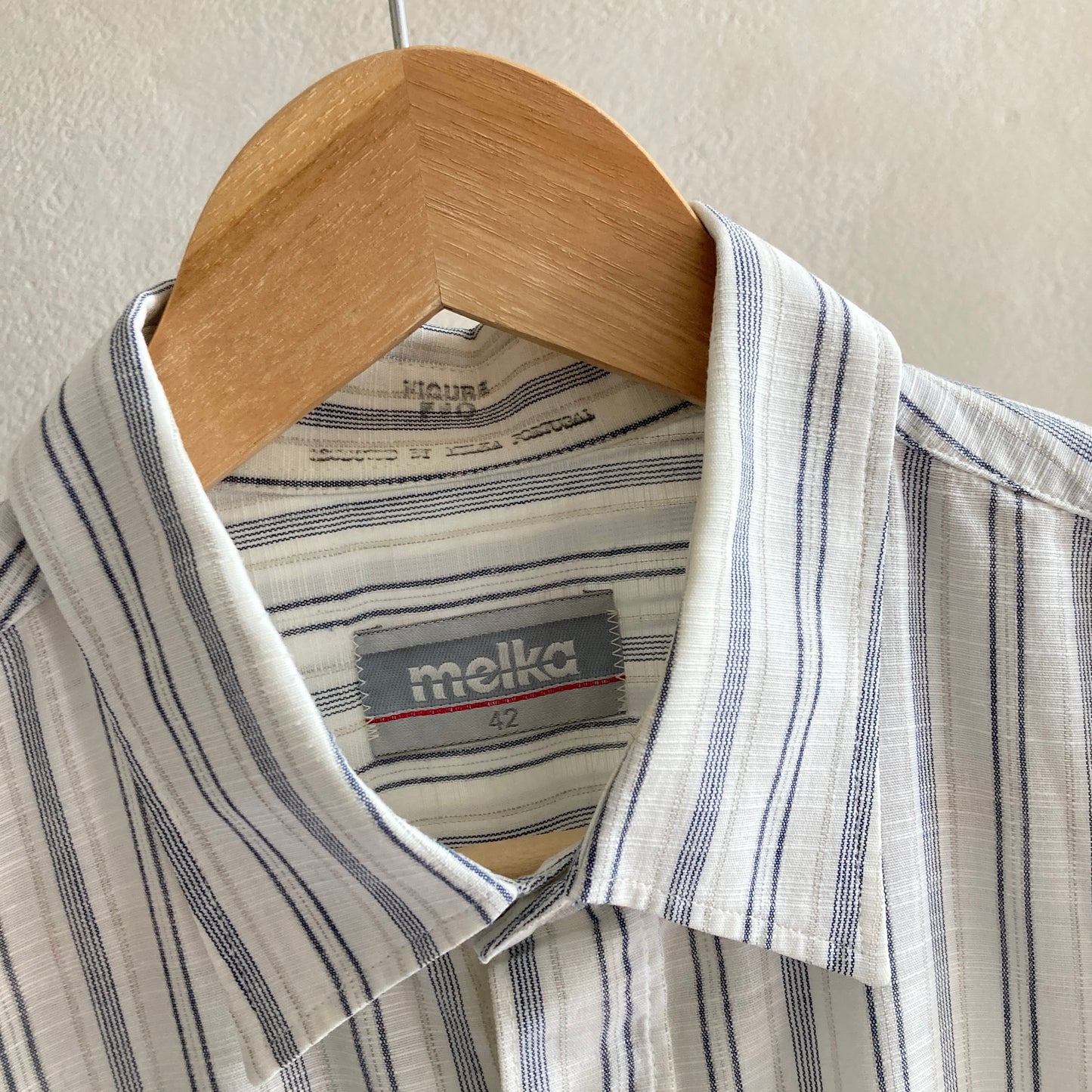 Melka Mens Short Sleeve Summer Shirt Size L