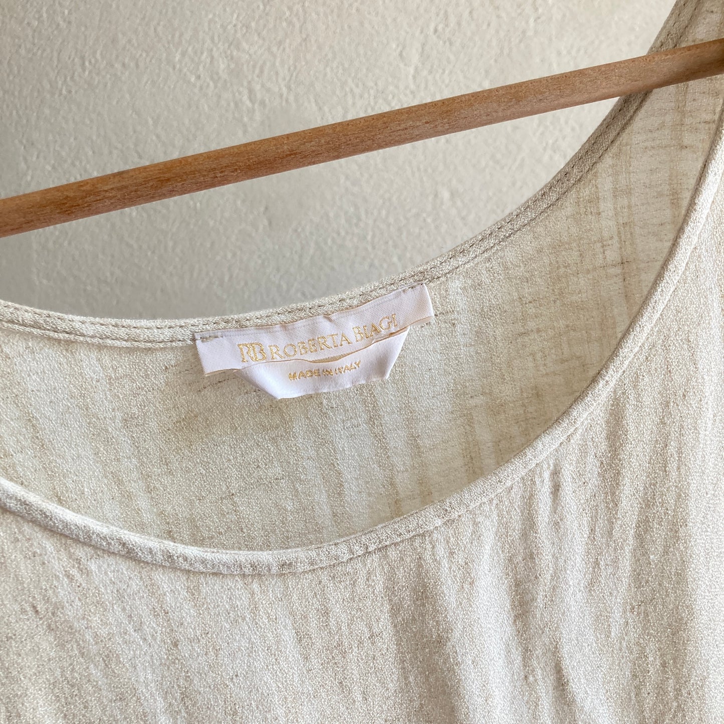 Womens Sleeveless Top Size M