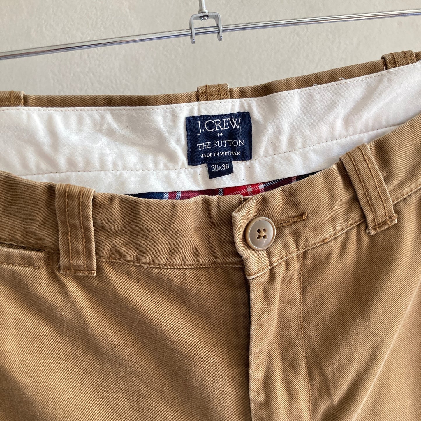 J.Crew Mens Lined Chinos Size W30 x L30