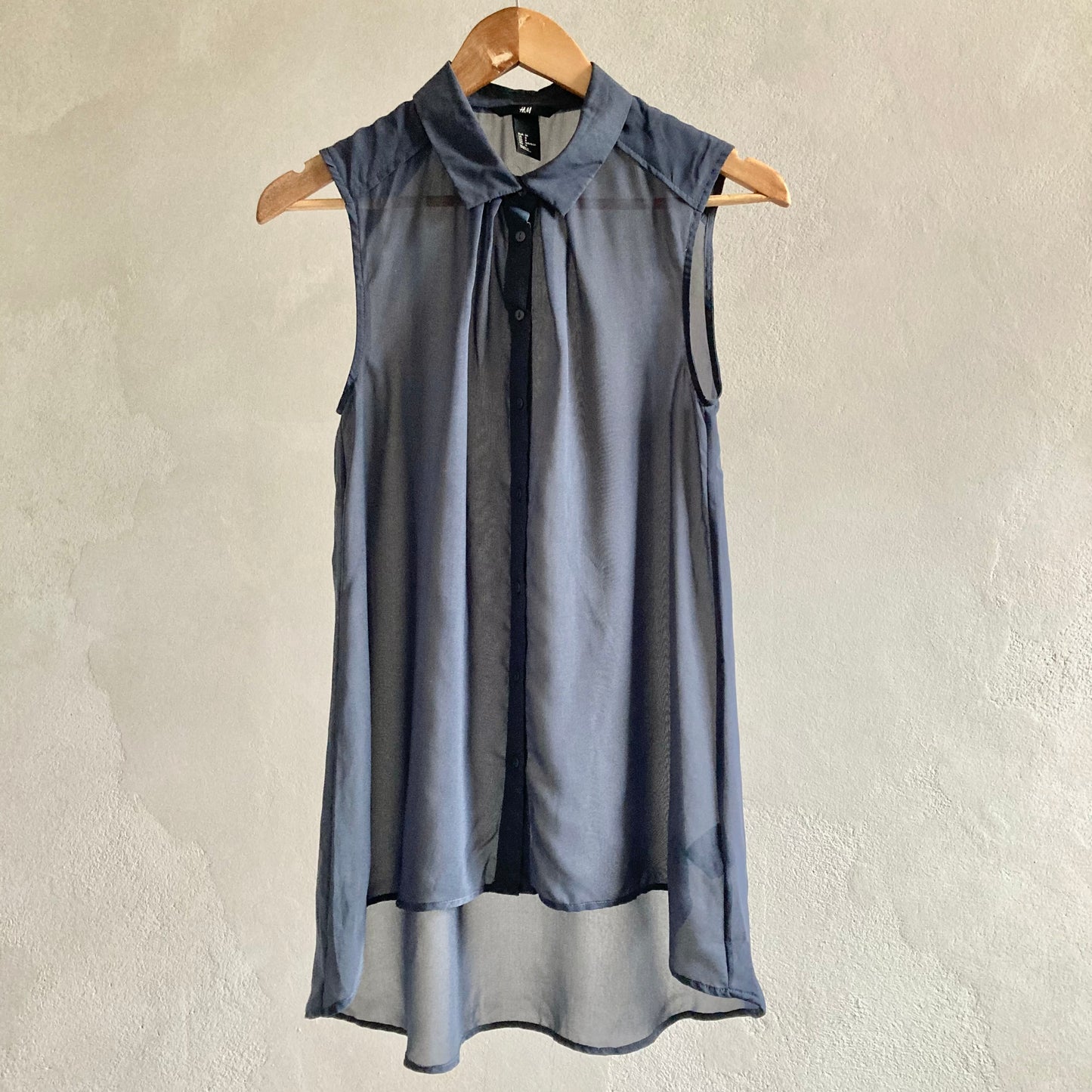 H&M Womens Sheer Blouse Size 36