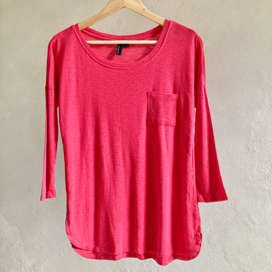 Cynthia Rowley Womens Half Sleeve Top Size S