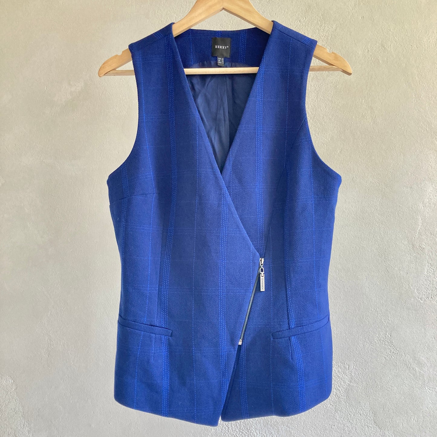 Herry Womens Tailored Vest Size 38