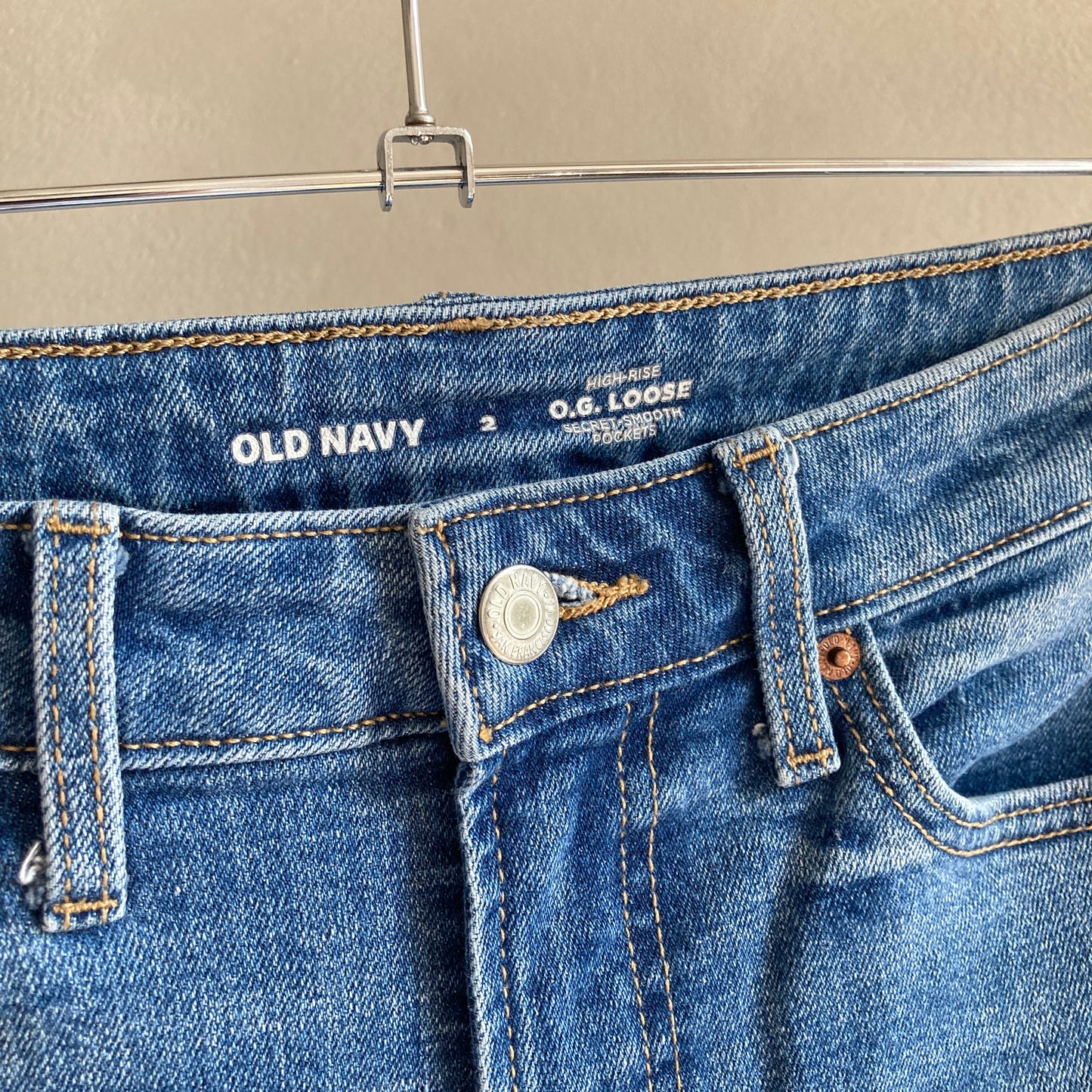 Old Navy Womens O.G Loose Jeans Size 34