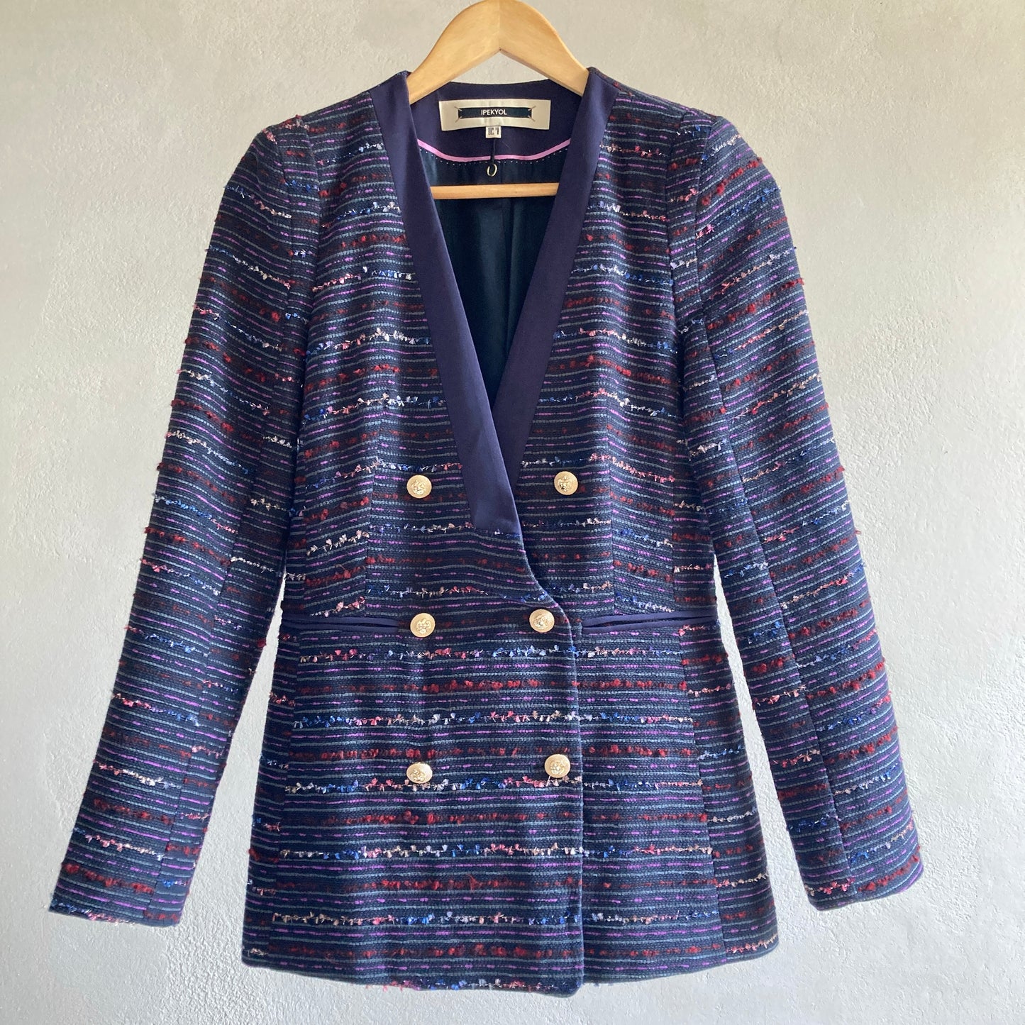 Womens Boucle Blazer Size 36