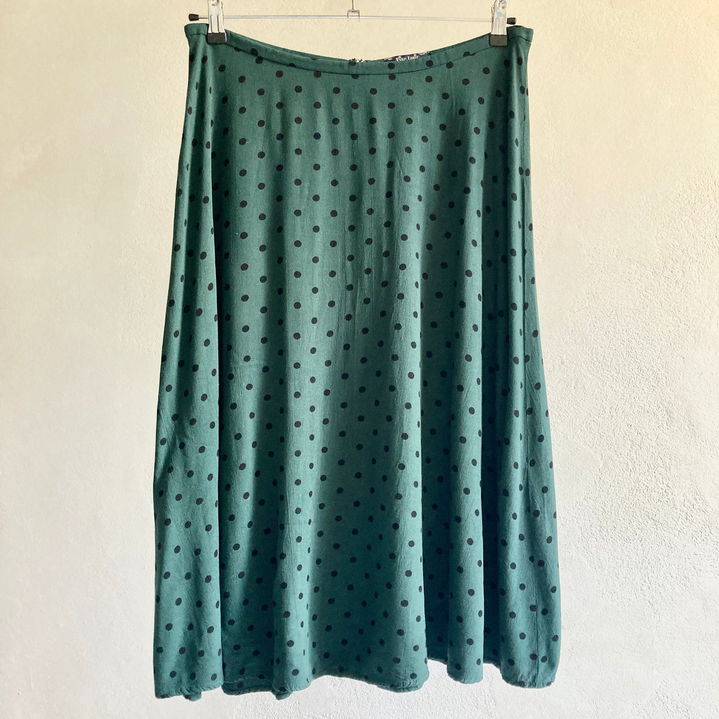 King Louie Womens Polkadot Midi Skirt Size 44