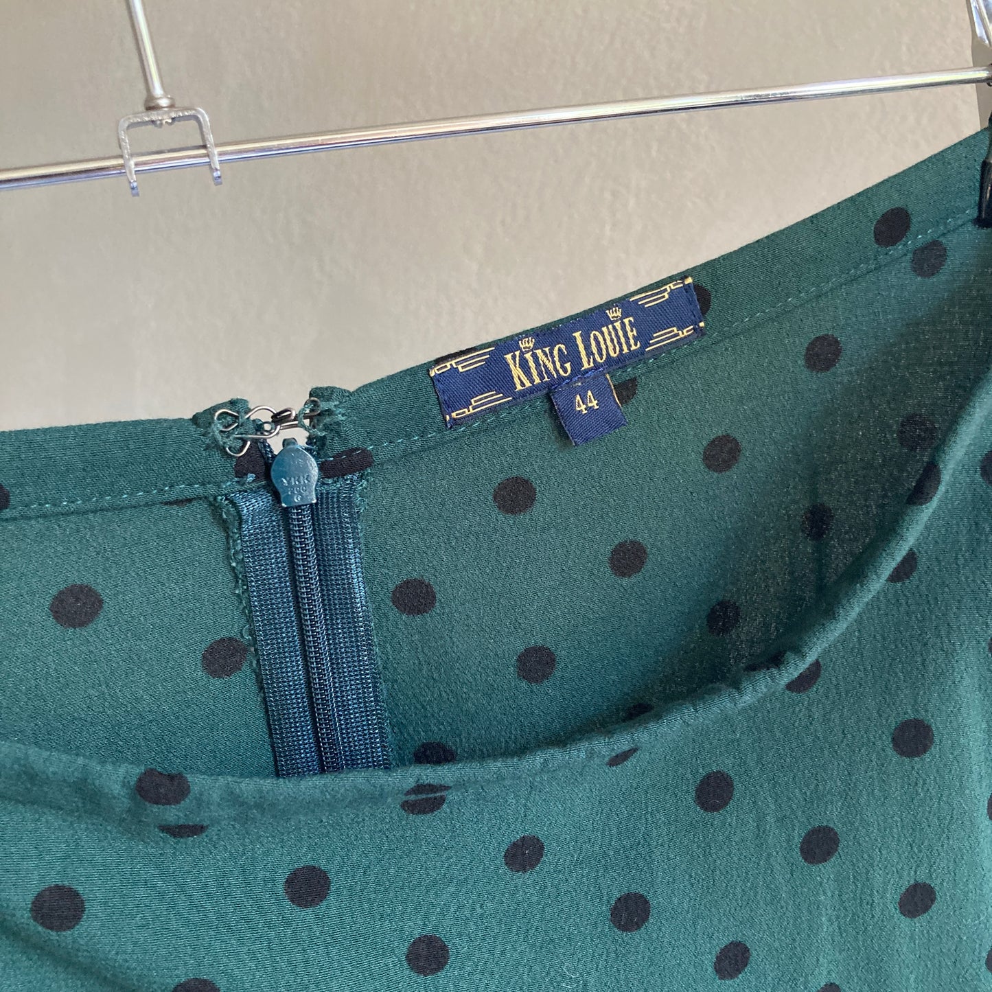 King Louie Womens Polkadot Midi Skirt Size 44