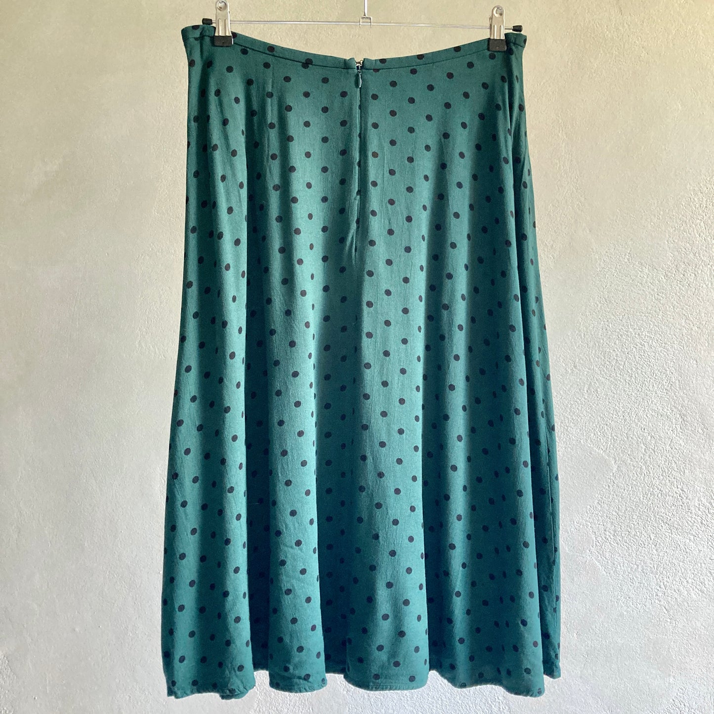 King Louie Womens Polkadot Midi Skirt Size 44