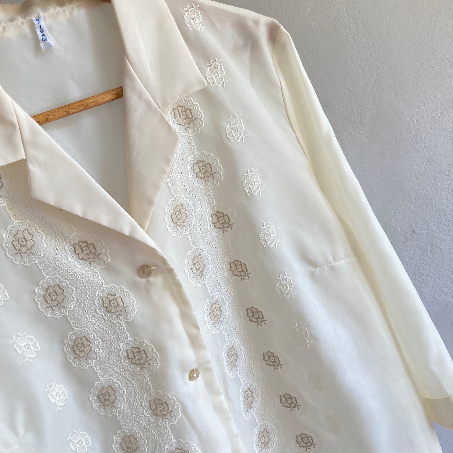 Vintage Naiste Pluus Suurus 48