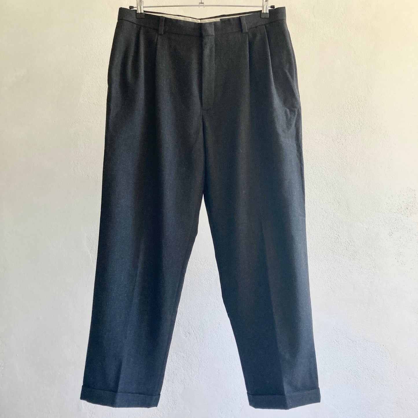 Eddie Bauer Mens Woollen Suit Trousers Size W36 L32