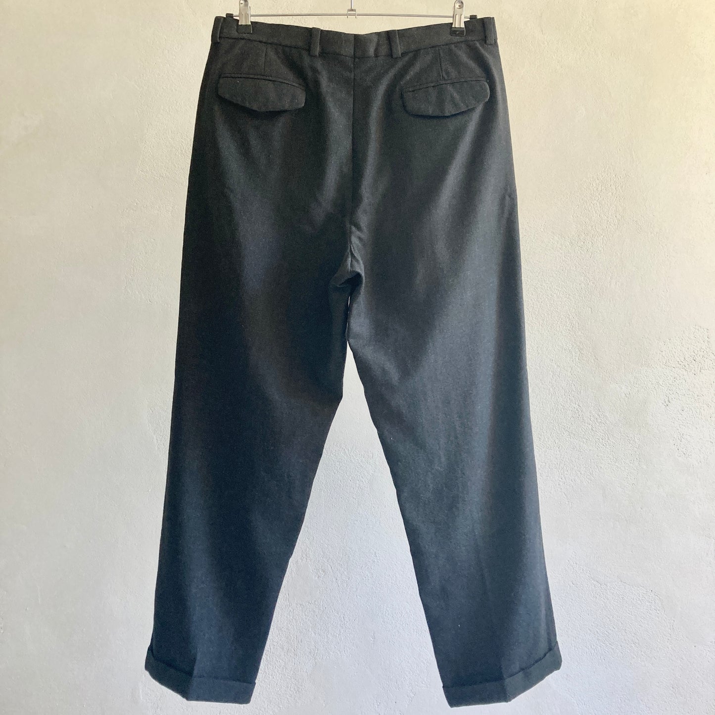 Eddie Bauer Mens Woollen Suit Trousers Size W36 L32