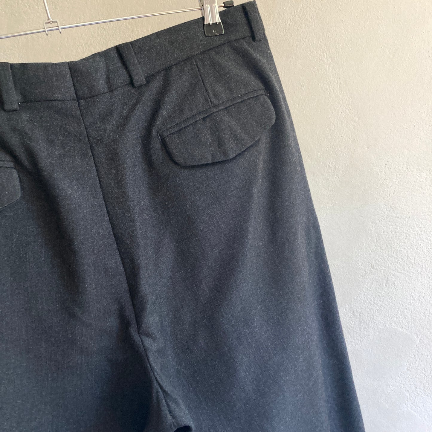 Eddie Bauer Mens Woollen Suit Trousers Size W36 L32