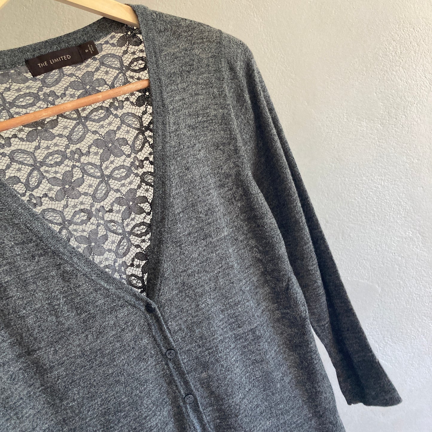 Womens Lace Cardigan Size M