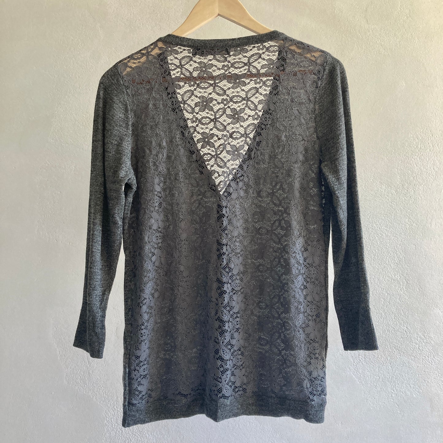Womens Lace Cardigan Size M