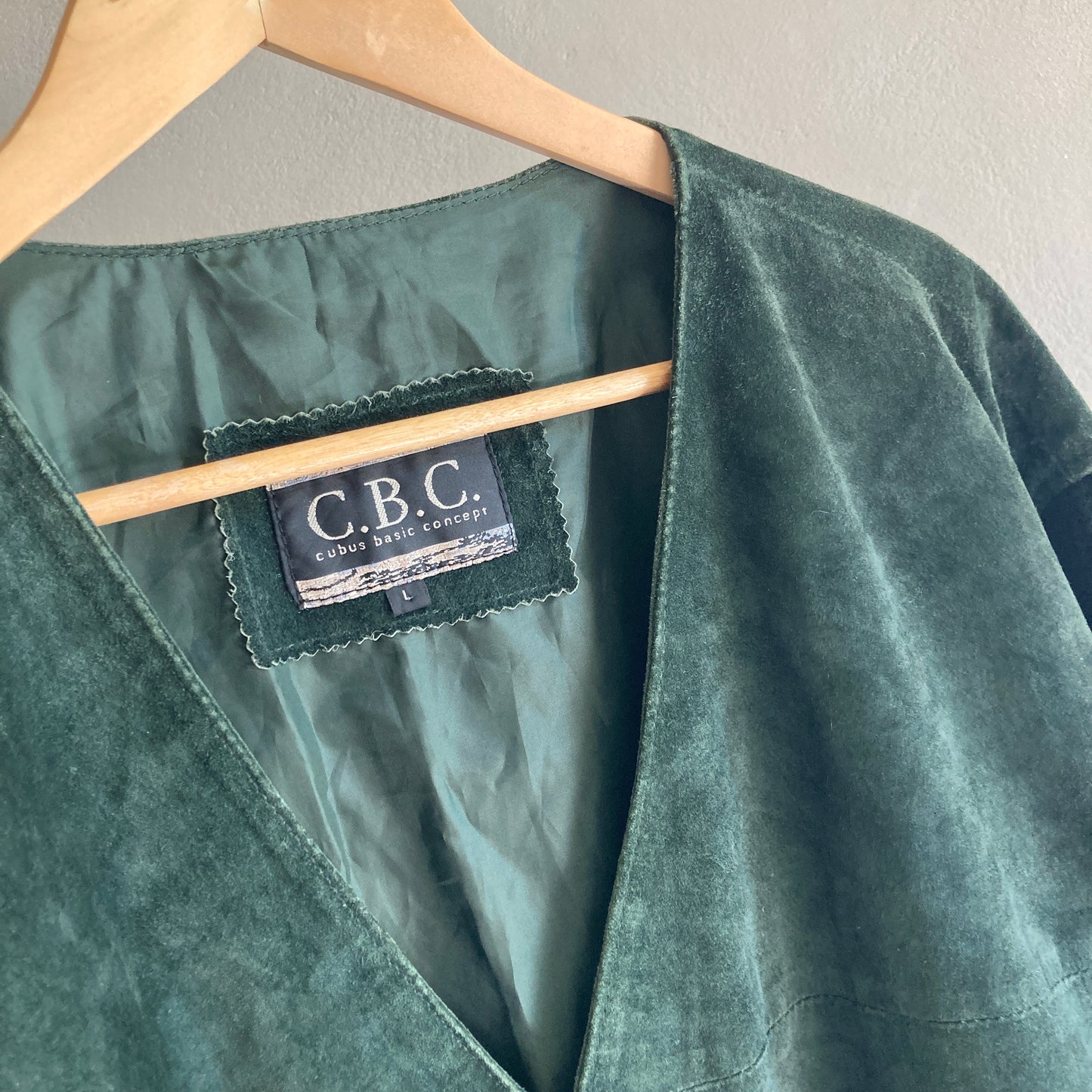 Vintage Meeste Nahast Jakk Suurus L