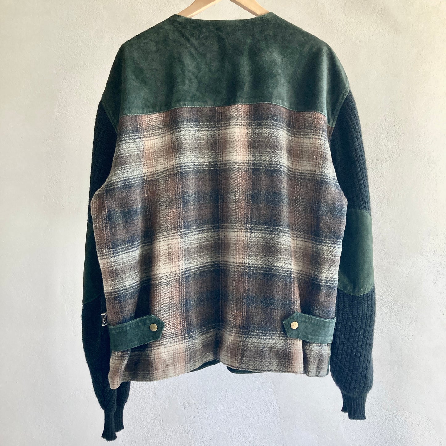 Vintage Meeste Nahast Jakk Suurus L