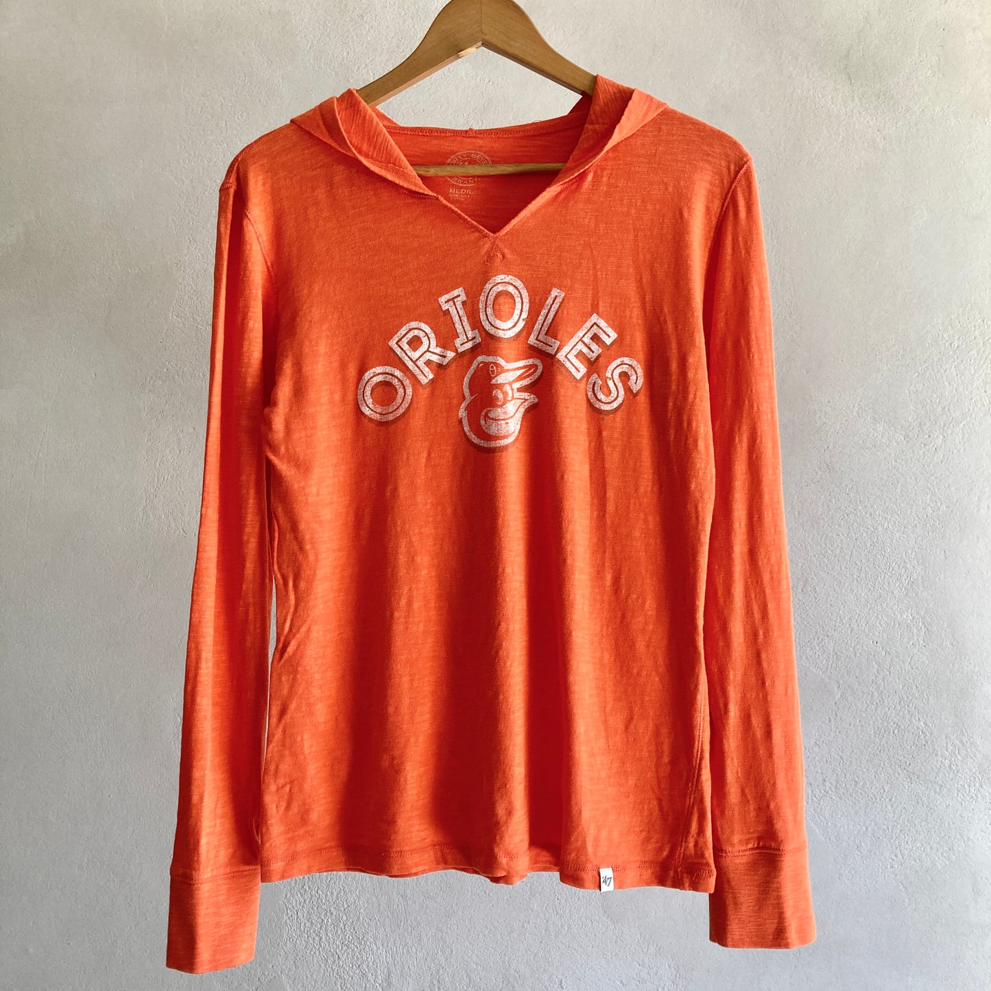47 Brand Womens Baltimore Orioles Hoodie Size M