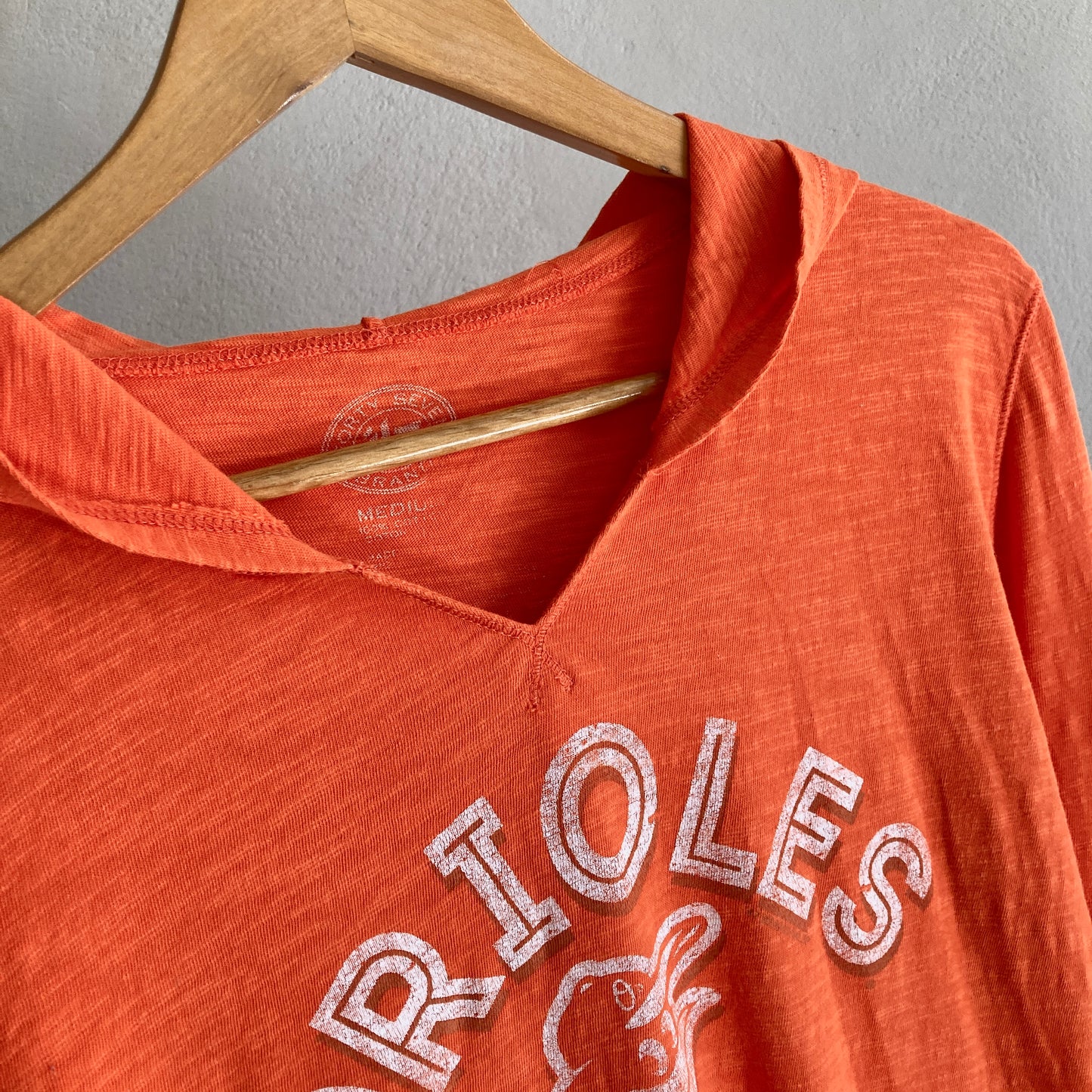 47 Brand Womens Baltimore Orioles Hoodie Size M