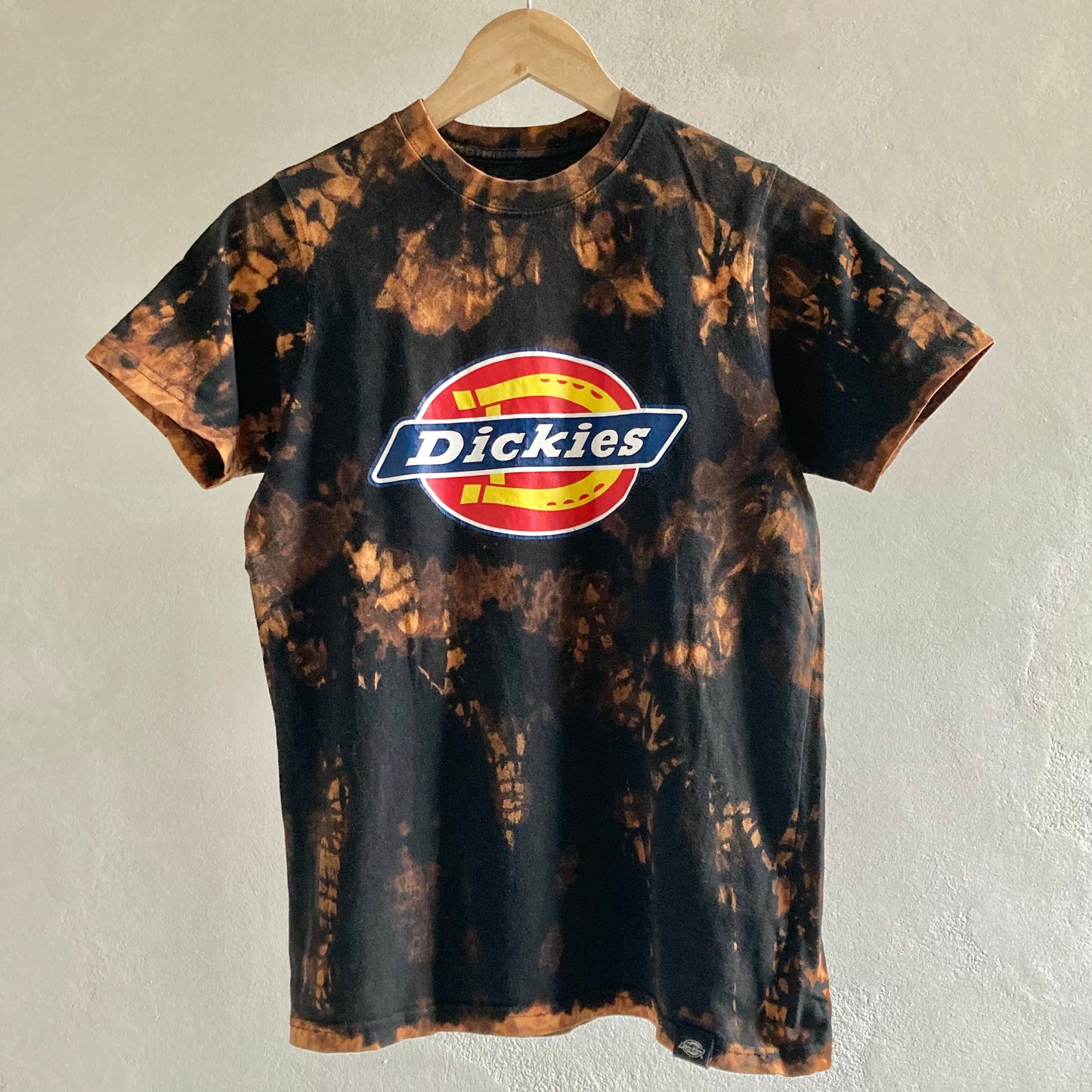Dickies Unisex Bleached T-Shirt Size XXS