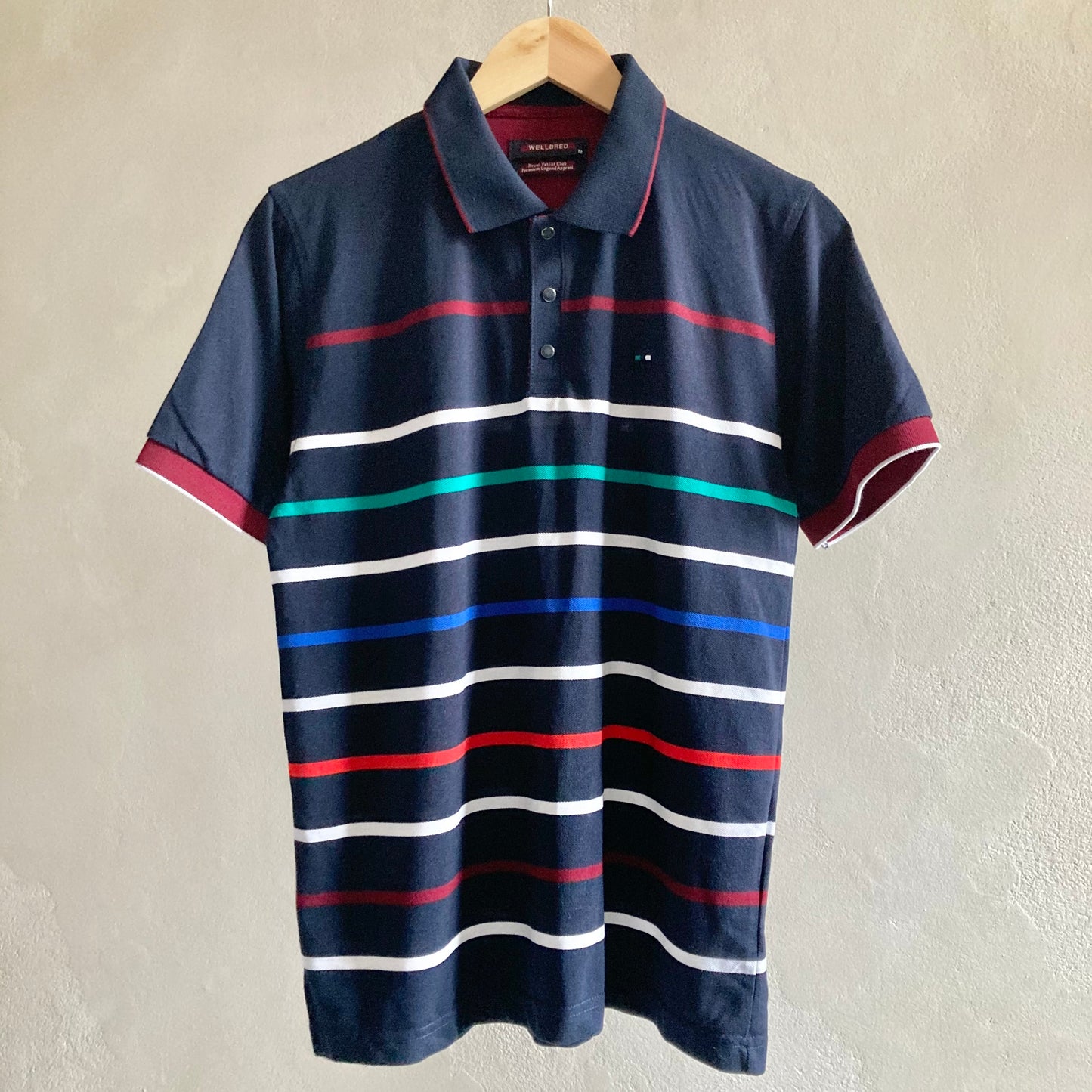 Well Bred Mens Polo T-Shirt Size M
