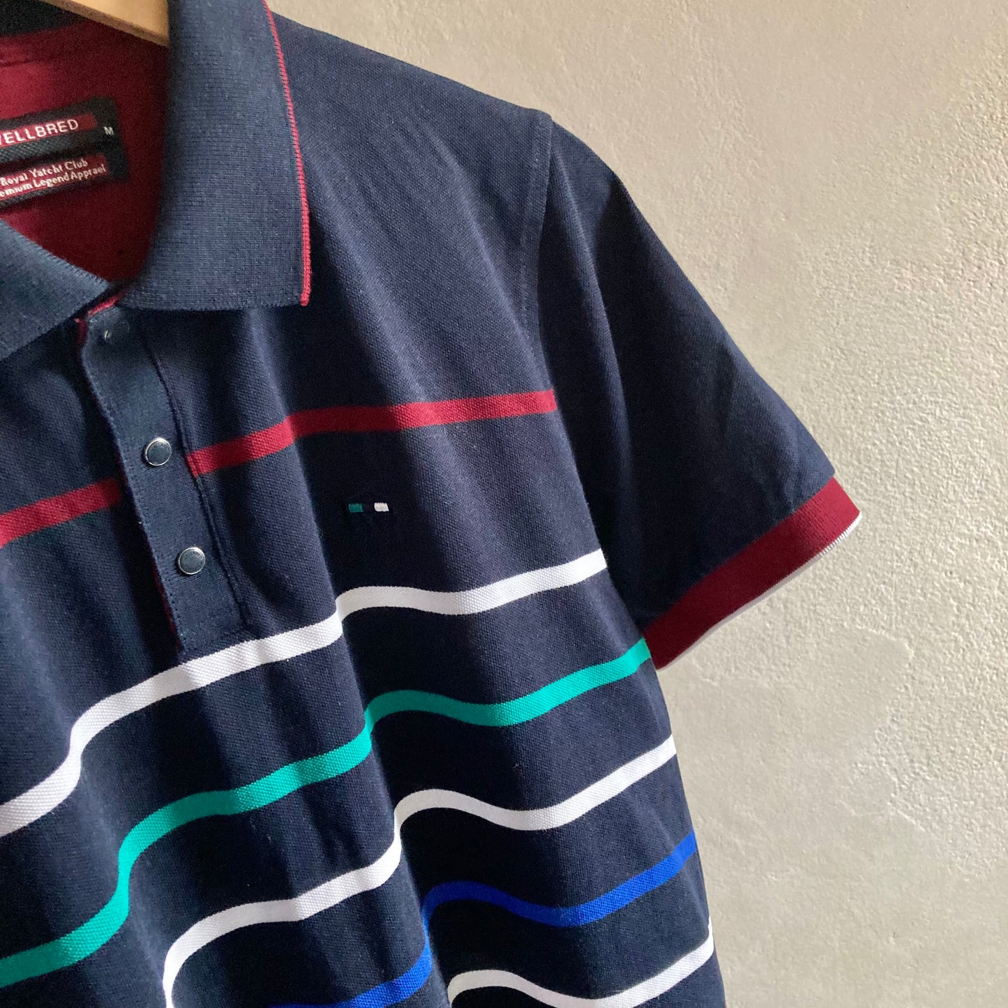 Well Bred Mens Polo T-Shirt Size M