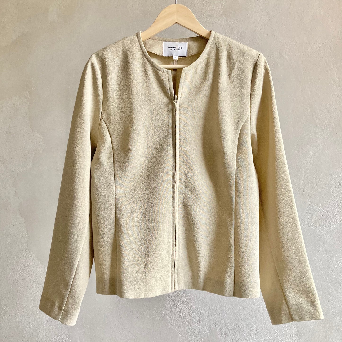 Kappahl Womens Zip Up Blazer Size 40