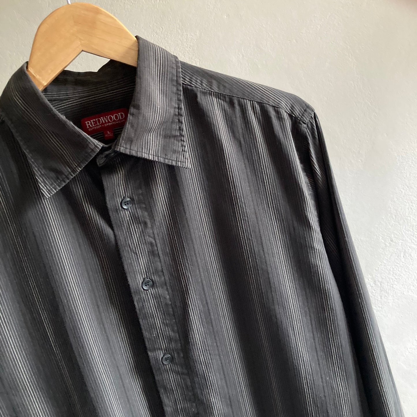 Redwood Mens Dress Shirt Size L