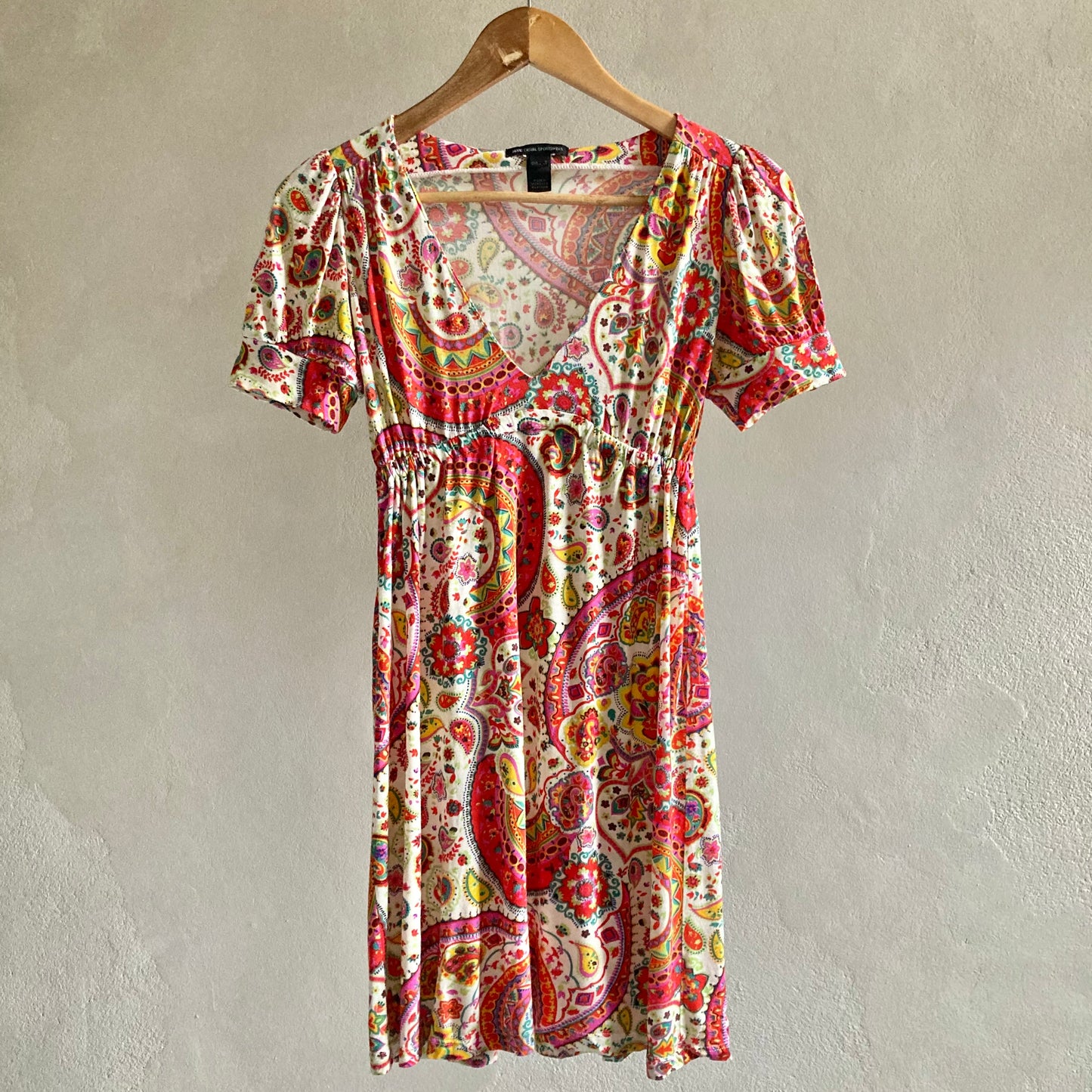 Mango Womens Floral Summer Dress Size S