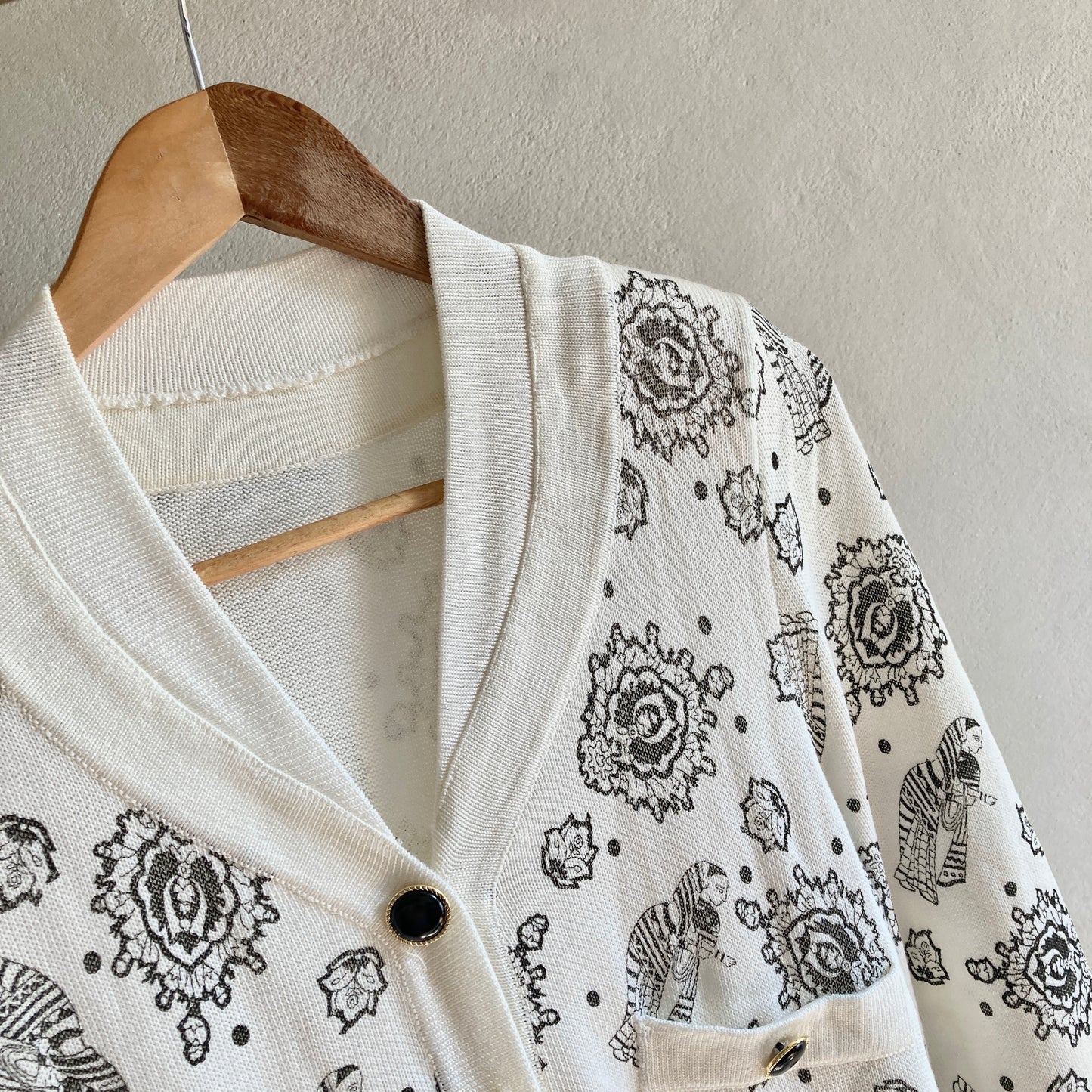 Naiste Vintage Õlakutega Pikem Kampsun, Tuunika Suurus 38-40