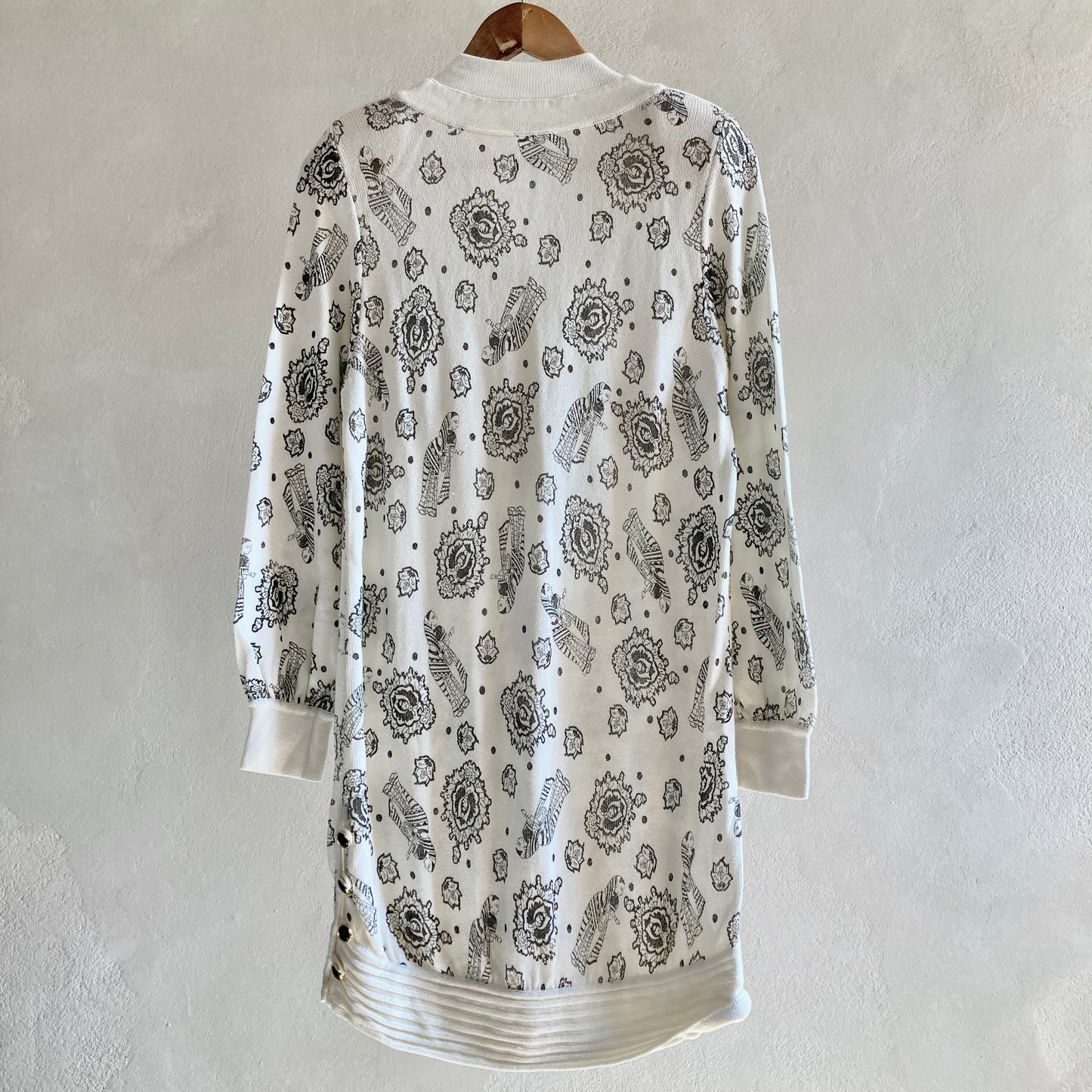 Naiste Vintage Õlakutega Pikem Kampsun, Tuunika Suurus 38-40