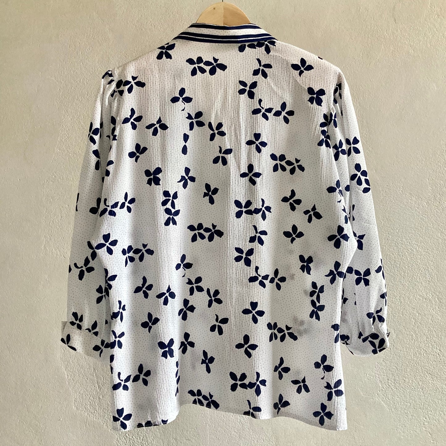 Vintage Naiste Õlakutega Pluus Suurus 42