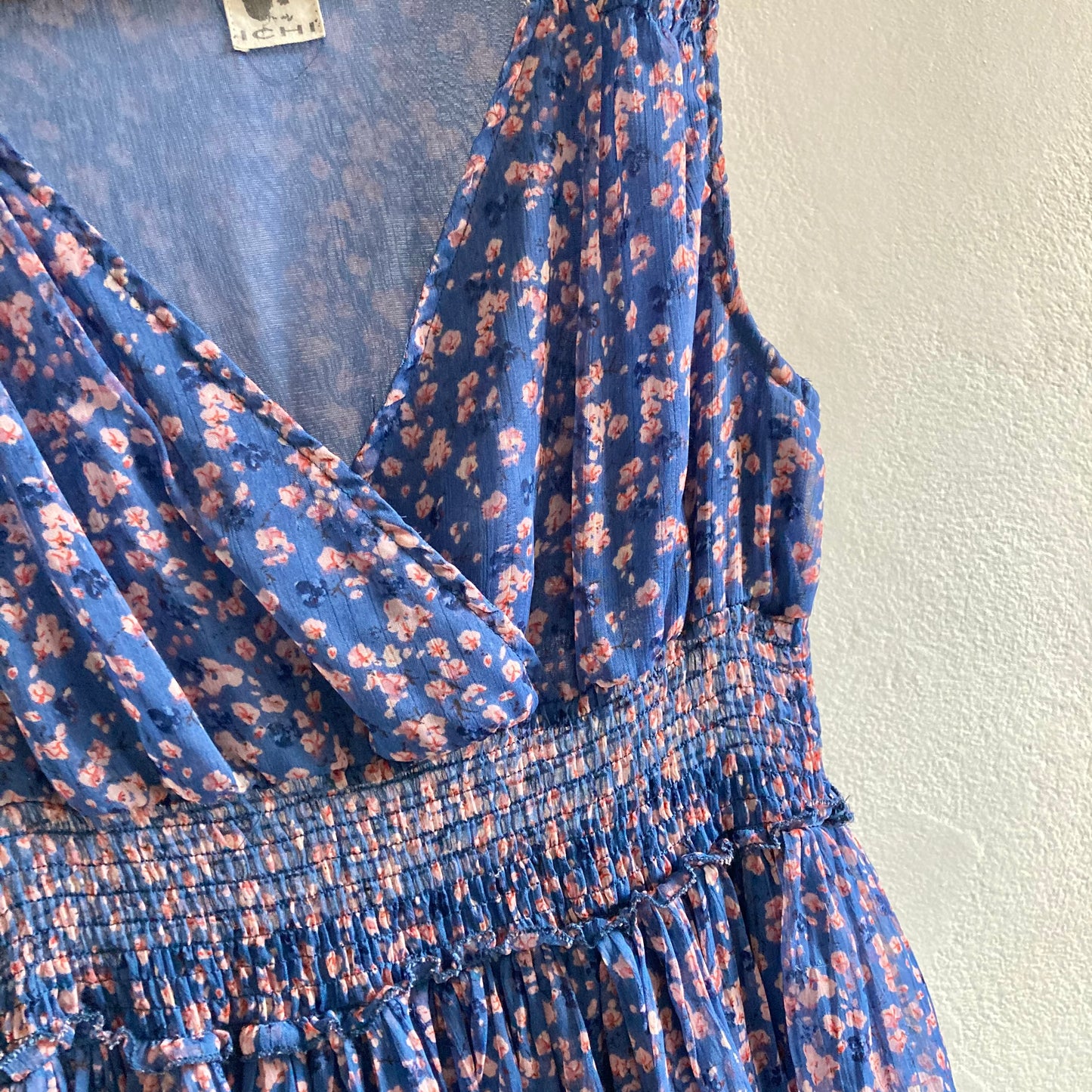 Womens Sleeveless Floral  Dress Size S